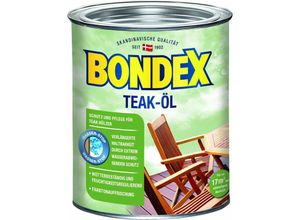 Bondex Teak Öl 750 ml, farblos Teaköl Holzpflege Holzschutz