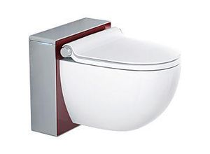 Grohe Sensia IGS Dusch WC Komplettanlage 39111LD0 weiß/rot, für Unterputzspülkasten, Wandmontage