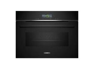 Produktbild CM724G1B1 IQ700, Backofen schwarz/edelstahl, mit Mikrowellenfunktion, 60 cm, Home Connect
