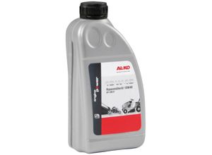 AL-KO Universalöl 4-Takt Rasenmäheröl 10W40, 1 Liter Hochleistungsmotoröl, grau