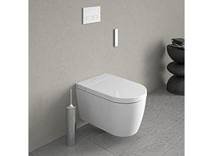 Duravit SensoWash Starck f Lite Dusch-WC 650001012004310 Komplettanlage mit WC-Sitz, Rimless, weiß