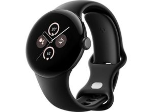 Produktbild Google Pixel Watch 2 (LTE) Sportarmband 41mm, schwarz/obsidian