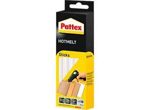 Heißklebepatronen Pattex® Hotmelt, geeignet für Heißklebepistolen, Schmelztemperatur 200°C, B 68 x T 200 x H 28 mm, transparent, 10 Stück