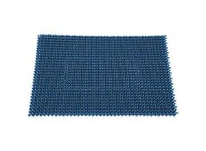 Schmutzfangmatte EAZYCARE TURF, aus Polyethylen, für Innen und Außen, 570 x 860 mm, metallicblau