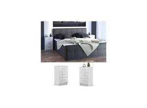 VICCO Nachtkommode Boxspringbett 2er Set