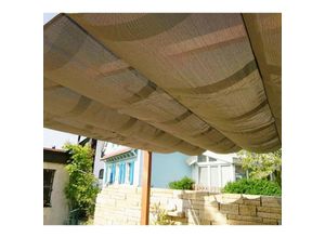 Polyester Pavillon Sonnensegel Florida Serie Braun - Paragon Outdoor