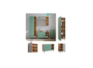 Vicco Badmöbel-Set Rudi in Eiche