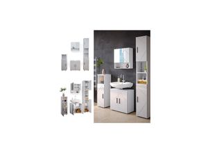 Vicco Badmöbel Set Irma Spiegelschrank