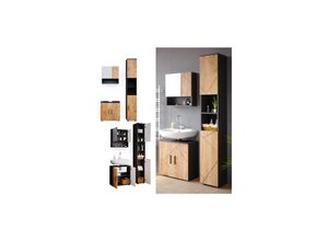 Vicco Badmöbel Set Badezimmermöbel Irma