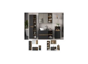 Vicco Badmöbel-Set Badezimmer-Möbel Bad-Schrank Viola