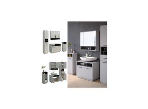 Vicco Badmöbel-Set Badezimmer-Möbel Bad-Schrank Beatrice