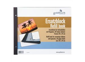 Goldbuch Ersatzblock 83 076 schwarz