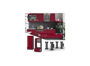 Vicco Mikrowellenumbauschrank Küchenschrank Küchenmöbel Fame-Line