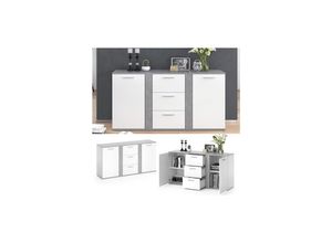 Vicco Sideboard Novelli Highboard Kommode