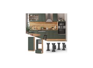 Vicco Mikrowellenumbauschrank Küchenschrank Küchenmöbel Fame-Line