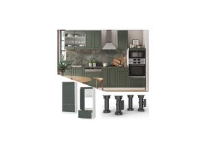 Vicco Mikrowellenumbauschrank Küchenschrank Küchenmöbel Fame-Line