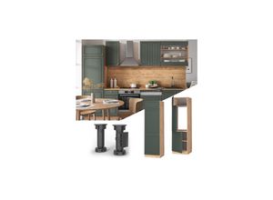 Vicco Kühlumbauschrank Küchenschrank Küchenmöbel Fame-Line