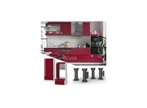 Vicco Mikrowellenumbauschrank Küchenschrank Küchenmöbel Fame-Line