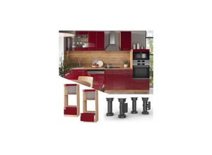 Vicco Mikrowellenumbauschrank Küchenschrank Küchenmöbel Fame-Line