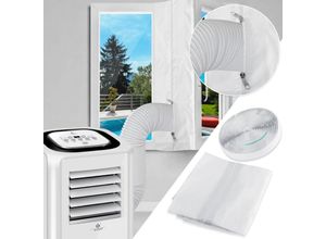KESSER Fensterabdichtung für mobile Klimagerät Klimaanlage Wäschetrockner Ablufttrockner Hot Air Stop zum Anbringen an Fenster Dachfenster Tür 90x210