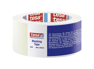 Tesa - standard 04325-00004-01 Kreppband ® Professional Beige (l x b) 50 m x 50 mm 1 St.