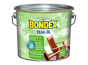 Bondex - Teak Öl 2,5 l Teaköl Holzpflege Holzschutz