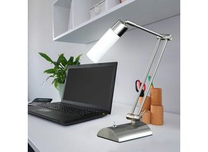 Wofi - led 3 Watt Tischleuchte Tisch Lampe Schalter beweglich Büro Schreibtisch Wohnzimmer