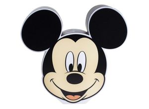 Paladone - Disney Mickey Mouse Leuchte schwarz/weiß/rot, 100 % Kunststoff, Geschenkbox,