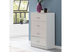 Schubladenkommode 60cm mit 4 Schubladen