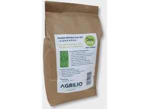 Agrilio - Sira Plus Rasen-Reparatur-Set Zierrasen 5 kg Rasensamen Saat Grassamen