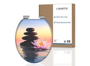 SCHÜTTE MDF WC-Sitz SUNSET DREAM, mit Absenkautomatik