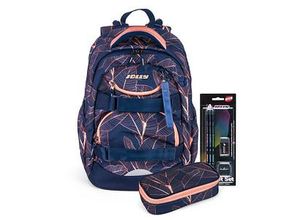 Produktbild JOLLY Schulrucksack Next Gen Kunstfaser blau/rosa