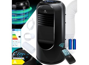 KESSER® Klimaanlage Mobil Klimagerät Sky Tower 4in1 kühlen, Luftentfeuchter, lüften, Ventilator - 9000 BTU/h (2.600 Watt) 2,7KW - Klima , Fernbedienung und Timer, Nachtmodus (EEK: A)