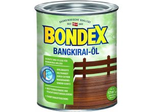 Bondex - Bangkirai Öl 750 ml Bangkiraiöl Holzpflege Holzschutz