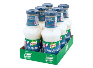 Produktbild Knorr Knoblauch-Sauce 250 ml, 6er Pack