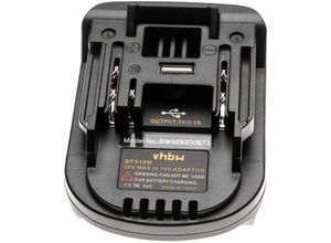 Vhbw - Akku-Adapter kompatibel mit Black & Decker Elektrowerkzeug / Akku - Adapter für 20 v Li-Ion Akkus auf 18 v Akkus kompatibel mit Makita-Geräten