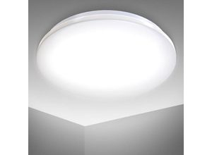 B.k.licht - led Deckenlampe 12W Bad-Lampen IP44 Badezimmer-Leuchte 4000K Deckenleuchte 230V - 20
