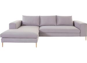Polsterecke OTTO PRODUCTS "Finnja, L-Form", silber (silberfarben), B:277cm H:83cm T:170cm, Luxus-Microfaser: aus recycleten Textilien (100% PES), Sofas, XXL-Ecksofa