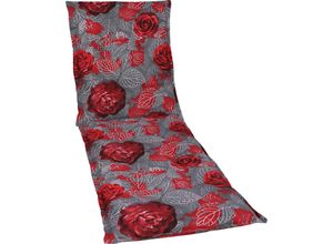 Liegenauflage GO-DE, grau, B:60cm T:190cm, Baumwolle, Polyester, Polsterauflagen, grau