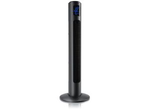 Brandson Turmventilator mit Fernbedienung 96 cm, Säulenventilator leise, Standventilator mit Oszilation 60°, 3 Geschwindigkeiten 4 Lüftungsmodi Timer