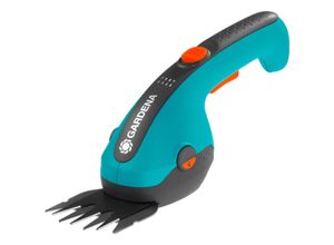 GARDENA Grasschere Akku-Grasschere ClassicCut Li, 3,6Volt, Set mit Strauchmesser