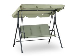 Strattore Hollywoodschaukel Gartenschaukel / Gartenliege 175 x 110 x 153 cm - Grün