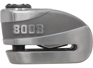 Bremsscheibenschloss ABUS "GRANIT Detecto XPlus 8008 2.0", grau, Sicherheitsschlösser, Stahl