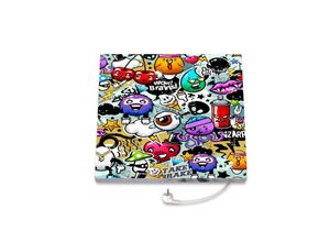 Produktbild Marmony 500W Infrarot-Heizung Motiv "Graffiti"