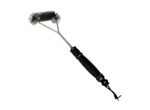 ALL'GRILL Grill- und BBQ-Bürste mit Edelstahlbürstenkopf, 30 cm, ideal für Grillroste und Gussgrillplatten