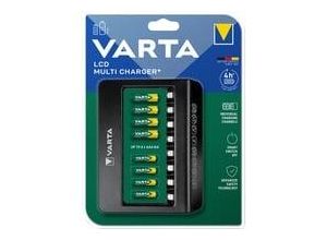 Produktbild LCD Multi Charger+, Ladegerät schwarz, Lädt bis zu 8 AA, AAA
