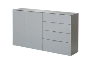 Produktbild uno Sideboard Levi ¦ grau ¦ Maße (cm): B: 184 H: 102 T: 42.0