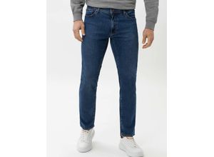Brax Herren Five-Pocket-Hose Style CADIZ REGULAR BLUE USED, denim blau, Gr. 44/34