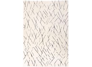Wollteppich MORGENLAND "Berber Teppich - Sara - rechteckig", weiß, B:200cm H:25mm L:300cm, Schurwolle, Teppiche, handgeknüpft