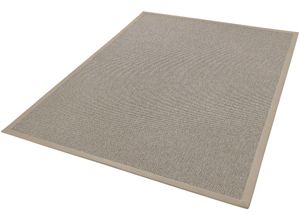 Teppich DEKOWE "Naturana Panama Spezial", beige (natur), B:67cm H:8mm L:300cm, Kunstfaser, Teppiche, Flachgewebe, meliert, Sisal-Optik, mit Bordüre, Wohnzimmer